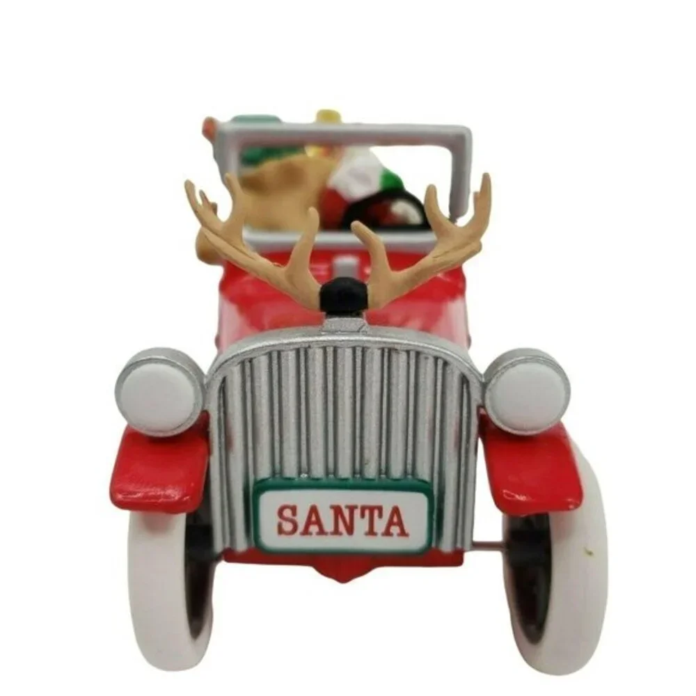 Hallmark 1991‎ Here Comes Santa 13th Antique Car Ornament Model A Auto Vintage
